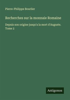 Cover Recherches sur la monnaie Romaine