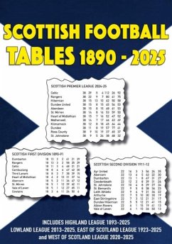 Scottish Football Tables 1890-2025 - Robinson, Michael