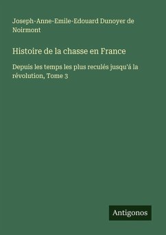 Cover Histoire de la chasse en France