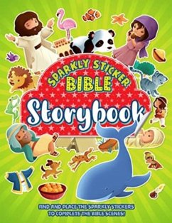 Cover Sparkly Sticker Bible: Storybook