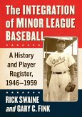 The Integration of Minor League Baseball The Integration of Minor League Baseball