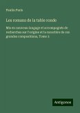 Les romans de la table ronde