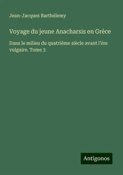 Cover Voyage du jeune Anacharsis en Grèce