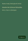 Annales des Sciences Naturelles Annales des Sciences Naturelles