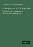 Catalogue des livres rares et précieux Catalogue des livres rares et précieux