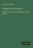 Dialogues sur la mécanique