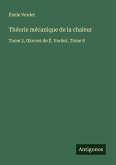Théorie mécanique de la chaleur Théorie mécanique de la chaleur