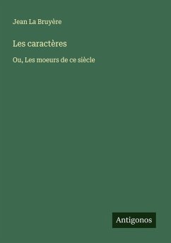 Cover Les caractères