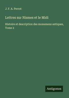 Cover Lettres sur Nismes et le Midi