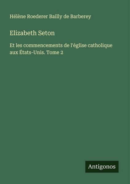 Elizabeth Seton Elizabeth Seton