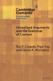 Unrealized Arguments and the Grammar of Context Unrealized Arguments and the Grammar of Context