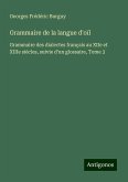 Grammaire de la langue d'oïl Grammaire de la langue d'oïl