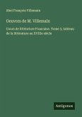 Oeuvres de M. Villemain
