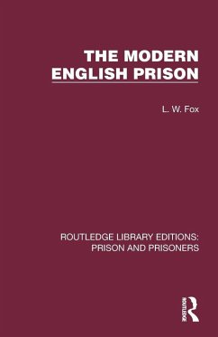 Cover The Modern English Prison
