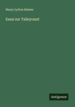 Cover Essai sur Talleyrand