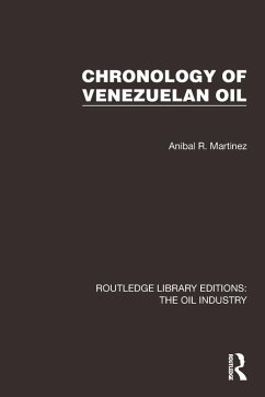 Cover Chronology of Venezuelan Oil