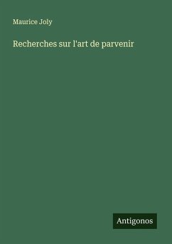Cover Recherches sur l'art de parvenir