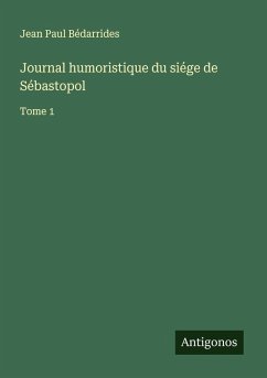 Cover Journal humoristique du siége de Sébastopol