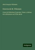 Oeuvres de M. Villemain Oeuvres de M. Villemain
