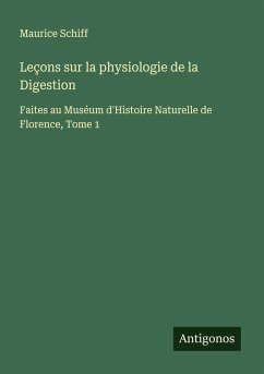 Cover Leçons sur la physiologie de la Digestion