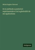 De la méthode a posteriori expérimentale et de la généralité de ses applications De la méthode a posteriori expérimentale et de la généralité de ses applications