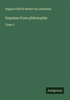 Cover Esquisse d'une philosophie