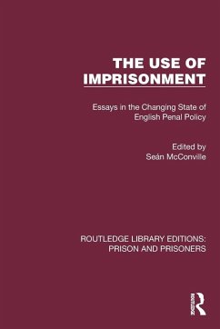 Cover The Use of Imprisonment