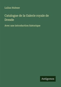 Cover Catalogue de la Galerie royale de Dresde