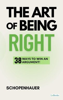 Cover The Art of being right - Schopenhauer (eBook, ePUB)