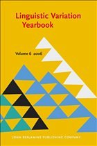 Linguistic Variation Yearbook 2006 Linguistic Variation Yearbook 2006