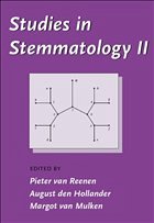 Studies in Stemmatology II Cover Studies in Stemmatology II