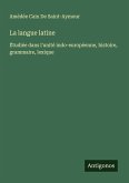 La langue latine