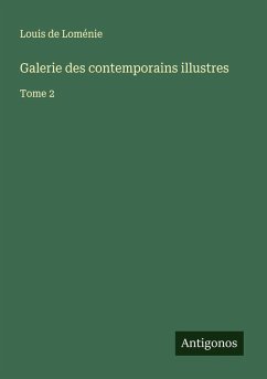Cover Galerie des contemporains illustres