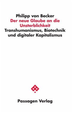 Cover Der neue Glaube an die Unsterblichkeit