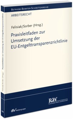 Cover Praxisleitfaden zur Umsetzung der EU-Entgelttransparenzrichtlinie