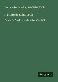 Cover Histoire de Saint Louis