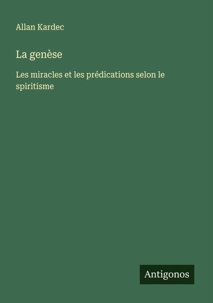 La genèse La genèse