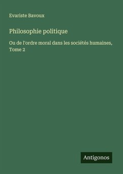 Cover Philosophie politique