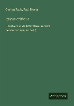 Cover Revue critique