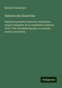 Cover Histoire des ÉtatsUnis