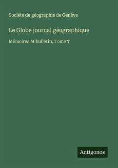 Cover Le Globe journal géographique