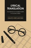 Lyrical Translation Lyrical Translation