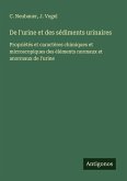 De l'urine et des sédiments urinaires