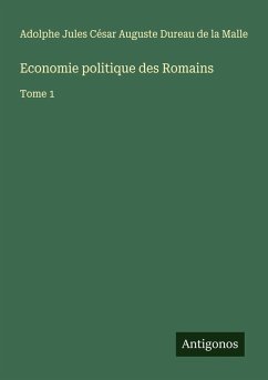 Cover Economie politique des Romains