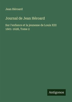 Cover Journal de Jean Héroard