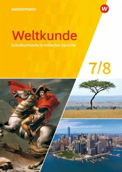 Cover Weltkunde für Gemeinschaftsschulen in Schleswig-Holstein - Ausgabe 2024. Schulbuchtexte in einfacher Sprache 7 / 8