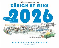 Cover Zürich by Mike, Monatskalender 2026