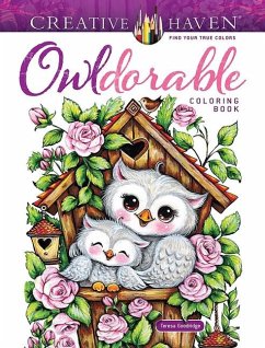 Cover Creative Haven Owldorable Coloring Book