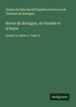 Cover Revue de Bretagne, de Vendée et d'Anjou