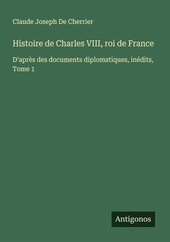 Cover Histoire de Charles VIII, roi de France